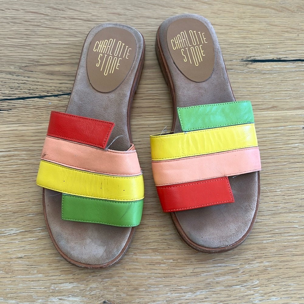 Charlotte Stone flat sandals